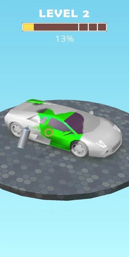 汽车喷漆游戏最新版下载_汽车喷漆手机版下载v0.2 安卓版 运行截图3