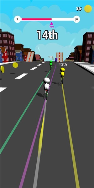 自行车比赛3D游戏下载_自行车比赛3D免费版下载v1.0.6 安卓版 运行截图2