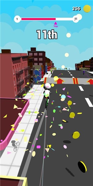 自行车比赛3D游戏下载_自行车比赛3D免费版下载v1.0.6 安卓版 运行截图3