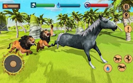 森林战马模拟器游戏下载_森林战马模拟器安卓版下载v1.1 安卓版 运行截图1