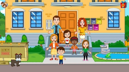 我的城市朋友之家游戏免费版下载_我的城市朋友之家完整版2022下载v3.0 安卓版 运行截图1
