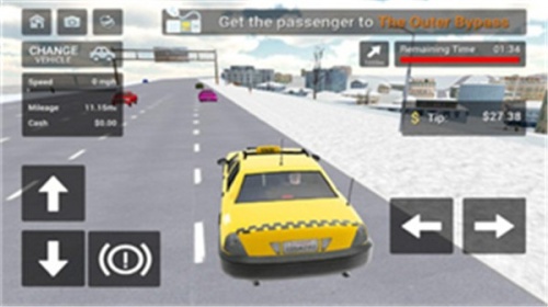 城市出租车模拟2022免费版下载_城市出租车模拟中文版游戏下载v1.20 安卓版 运行截图2