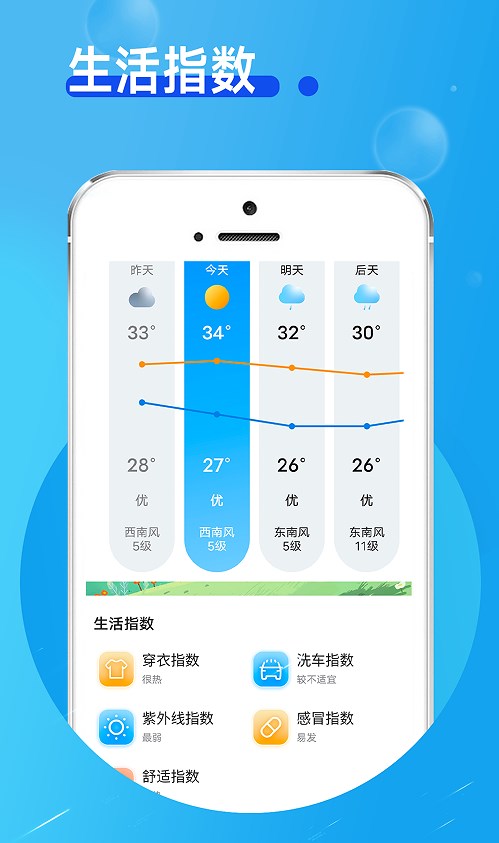 春秋天气预报app下载_春秋天气手机最新版下载v1.0.0 安卓版 运行截图1