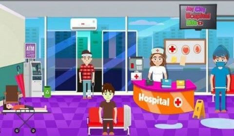 假装医生的生活方式最新版游戏下载_假装医生的生活方式汉化免费版下载v1.0.4 安卓版 运行截图1