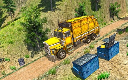 垃圾车司机卡车模拟游戏下载_垃圾车司机卡车模拟手机版下载v1.0 安卓版 运行截图1