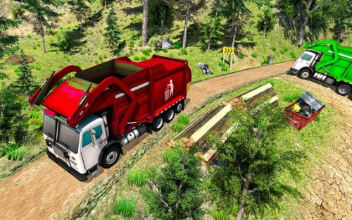 垃圾车司机卡车模拟游戏下载_垃圾车司机卡车模拟手机版下载v1.0 安卓版 运行截图2