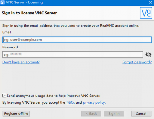 vnc server中文破解版下载_vnc server(服务器软件) v6.5 免费版下载 运行截图1
