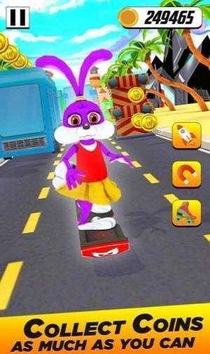 兔子快跑3D游戏下载_兔子快跑3D安卓最新版下载v3 安卓版 运行截图3