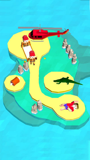 方块人孤岛救援游戏手机版下载_方块人孤岛救援最新版下载v1.0.4 安卓版 运行截图1