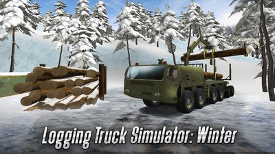 冬季木材卡车模拟游戏下载_冬季木材卡车模拟手机版下载v1.11 安卓版 运行截图2