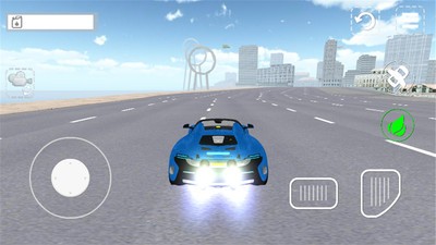 飞行跑车模拟器游戏下载_飞行跑车模拟器安卓版下载v3.0 安卓版 运行截图1