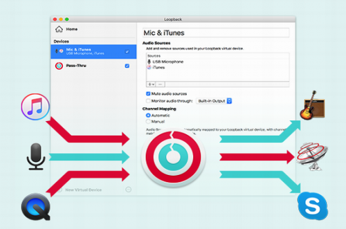 loopback破解版下载_loopback(音频传递工具) v2.2.8 免费版下载 运行截图1