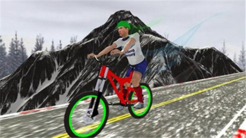 疯狂的自行车驾驶游戏下载_疯狂的自行车驾驶手机版下载v1.0 安卓版 运行截图1
