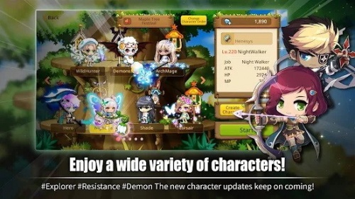 冒险岛M国际服下载-冒险岛国际版(maplestorym)v1.8最新版 运行截图3