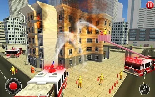 消防模拟器灭火游戏手机版下载_消防模拟器灭火安卓版下载v1.0 安卓版 运行截图1