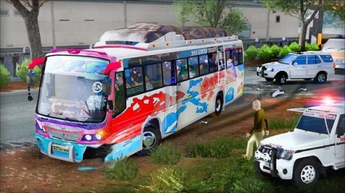 蔻驰公交司机模拟器3d游戏下载_蔻驰公交车驾驶下载_蔻驰公交司机模拟器3d游戏安卓版 运行截图3
