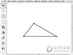 几何画板如何给图添加字母 操作方法介绍