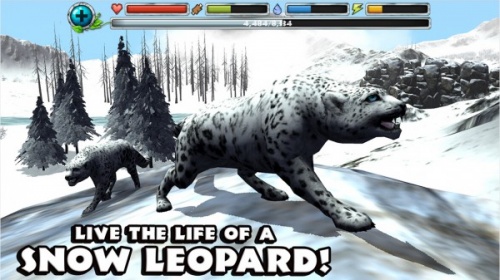 雪豹模拟中文免费版下载_雪豹模拟游戏下载v1.2 安卓版 运行截图2