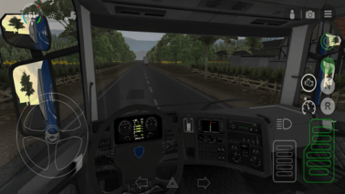 真实卡车司机模拟器游戏手机版下载_真实卡车司机模拟器安卓版下载v2.1 安卓版 运行截图1