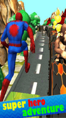 蜘蛛侠公路跑酷游戏最新版下载_蜘蛛侠公路跑酷手机版下载v1.0 安卓版 运行截图1