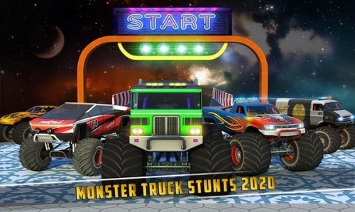 怪物卡车巨型坡道特技游戏下载_怪物卡车巨型坡道特技手机最新版下载v1.0 安卓版 运行截图3