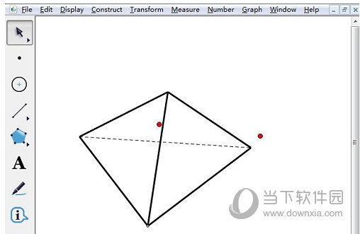 几何画板怎么快速绘制正四面体