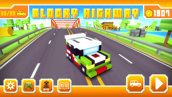 方块高速公路游戏手机版下载_方块高速公路最新版下载v1.0.0 安卓版 运行截图1