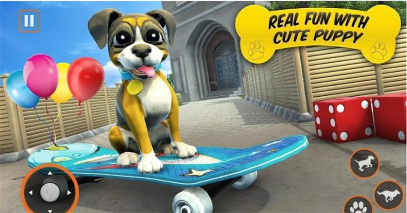 狗生活模拟器宠物游戏中文版下载_狗生活模拟器宠物最新版下载v0.1 安卓版 运行截图1