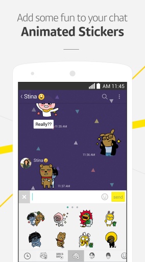 KakaoTalk聊天软件手机版下载_KakaoTalk安卓最新版本下载2022v2.0.3 安卓版 运行截图2