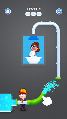 浴室水管工免广告游戏下载_浴室水管工免费版下载v1.0 安卓版 运行截图3