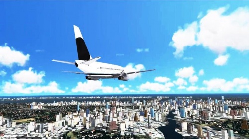 三维城市飞行安卓版下载_三维城市飞行游戏手机版下载v1.0 安卓版 运行截图3