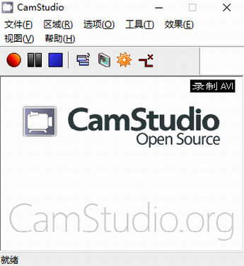 camstudio录屏软件中文破解版下载_camstudio录屏软件 v2.7.4 电脑版下载 运行截图1