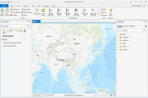 arcgis pro破解版百度网盘下载_arcgis pro破解版(地图系统管理软件) v2.8 中文版下载 运行截图1