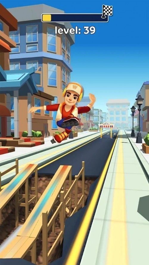 轮滑少年3D游戏免费版下载_轮滑少年3D最新版下载v1.1 安卓版 运行截图3