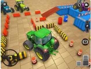 现代拖拉机停车位3D游戏下载_现代拖拉机停车位3D中文版下载v1.5 安卓版 运行截图1