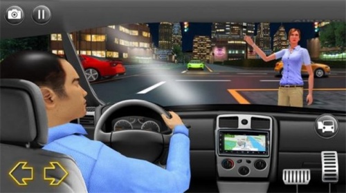 跑车出租车模拟器游戏下载_跑车出租车模拟器安卓手机版下载v4.5 安卓版 运行截图3