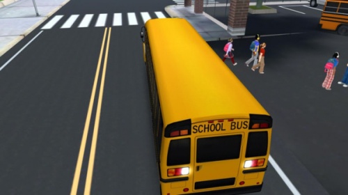 超级高中巴士免费版游戏下载_超级高中巴士最新版下载v2.1 安卓版 运行截图1
