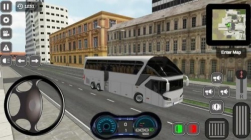 巴士模拟器司机3D游戏免费版下载_巴士模拟器司机3D中文版下载v3.4 安卓版 运行截图2