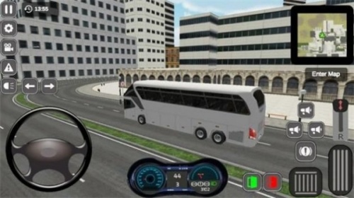 巴士模拟器司机3D游戏免费版下载_巴士模拟器司机3D中文版下载v3.4 安卓版 运行截图1