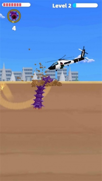 死亡蠕虫3D游戏下载_死亡蠕虫3D手机版下载v1.03 安卓版 运行截图2