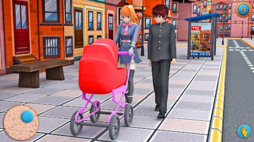 动漫妻子虚拟家庭3D中文版下载_动漫妻子虚拟家庭3D游戏免费版下载v1.0 安卓版 运行截图1