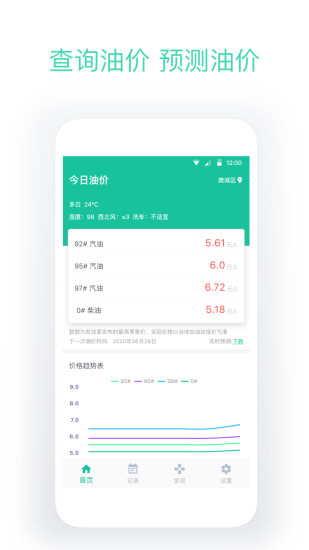 今日油价app去广告版下载_今日油价历史版本下载v1.0.1 安卓版 运行截图3