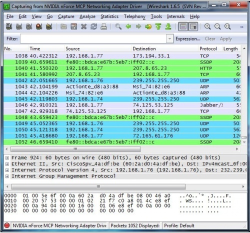 Wireshark网络抓包工具下载_Wireshark网络抓包工具免费最新版v3.6.7 运行截图2