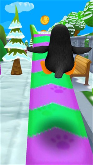 企鹅跑酷免费版下载_企鹅跑酷游戏最新版下载v1.2.11 安卓版 运行截图2