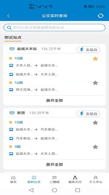 大丰公交行app最新下载_大丰公交行手机版下载v1.0.0 安卓版 运行截图2