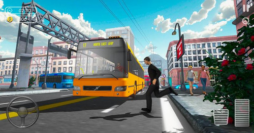 城市旅游巴士模拟器2019最新版下载_城市旅游巴士模拟器无限金币版v2.0下载网 运行截图1