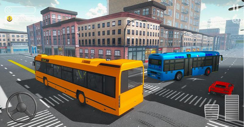 城市旅游巴士模拟器2019最新版下载_城市旅游巴士模拟器无限金币版v2.0下载网 运行截图2
