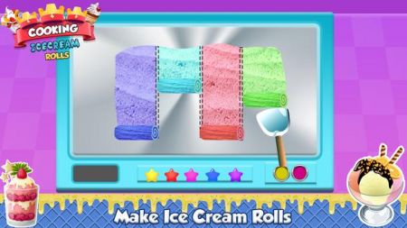 烹饪冰淇淋卷游戏下载_烹饪冰淇淋卷手机版下载v1.1 安卓版 运行截图3