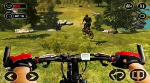 3D模拟自行车越野赛游戏下载_3D模拟自行车越野赛手机版下载 运行截图2
