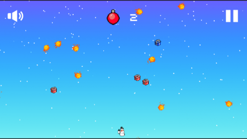 雪人飞行游戏免费版下载_雪人飞行手机版下载v1.0 安卓版 运行截图2